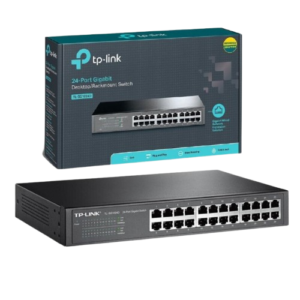 Switch 24 Port 10/1000 Mbps Desktop/Rackmount Switch TP Link (TL-SF1024D)