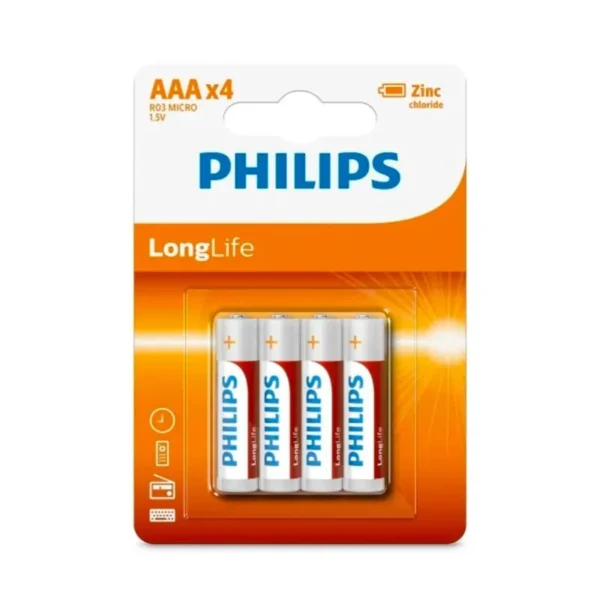 Battry Philips Carbon AA (4)